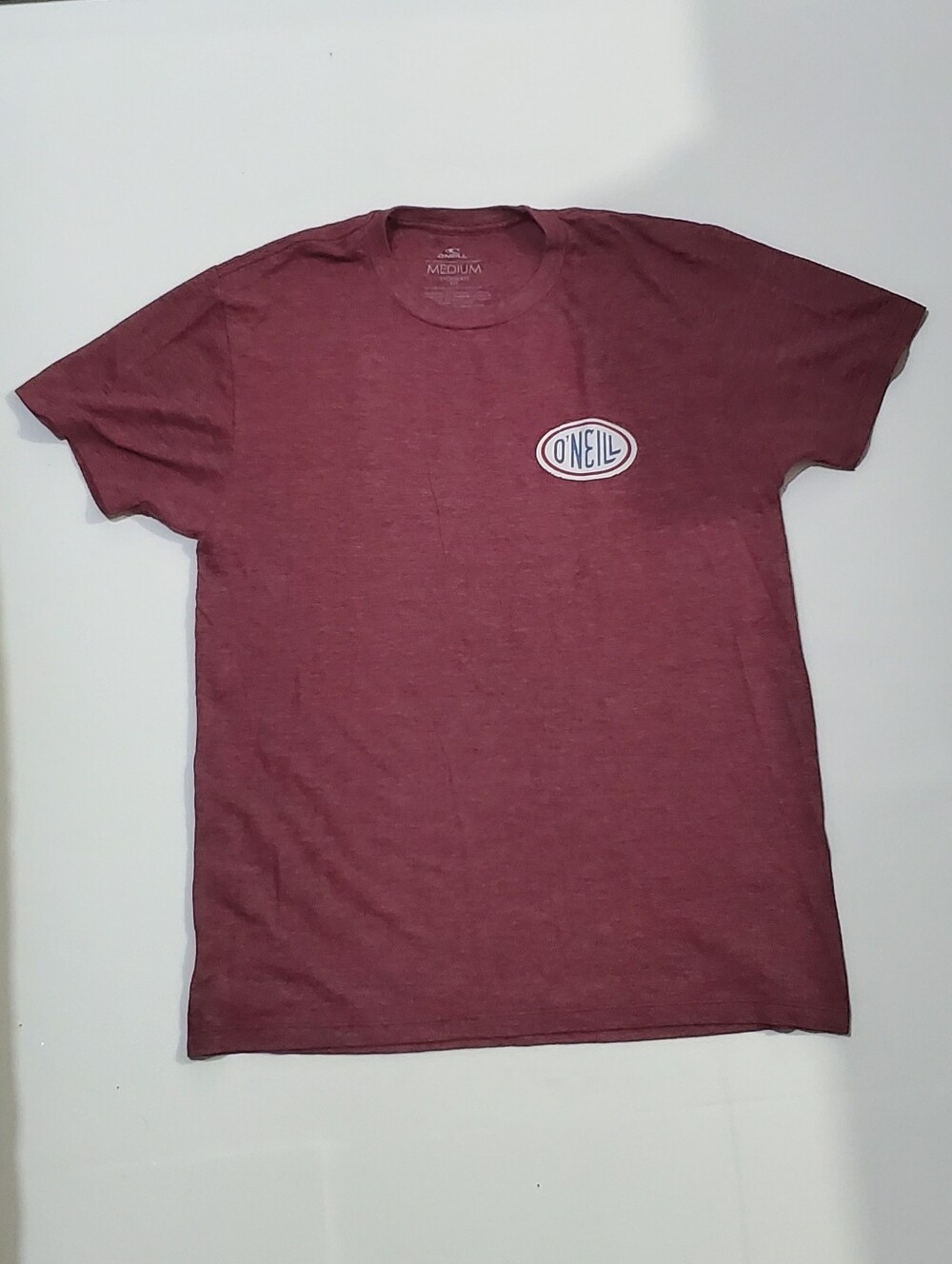 O'Neill Maroon Short Sleeve Logo Tee